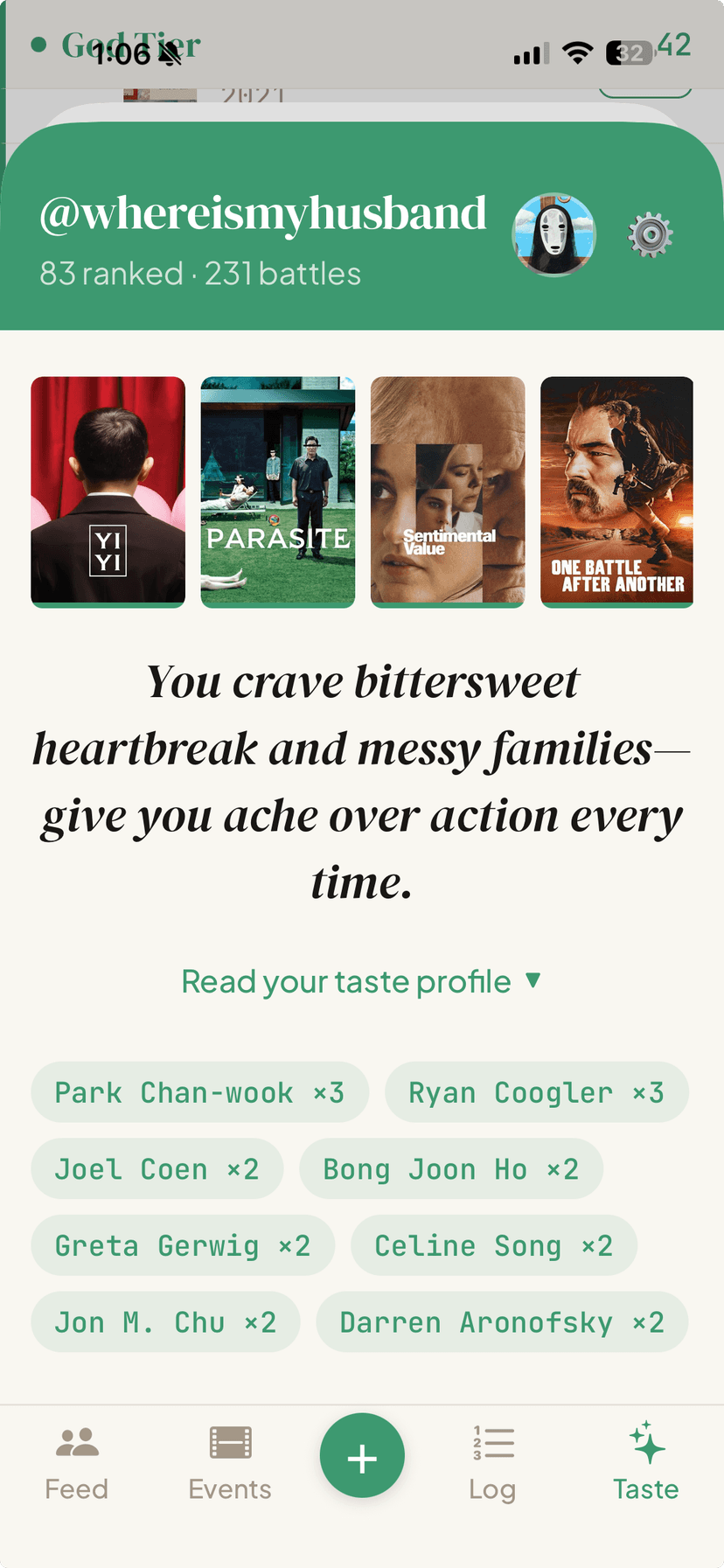 Palit Taste — your AI-generated taste portrait